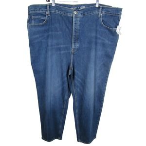 Old Navy Women Jeans Size 28 Blue Extra Highrise Ski-Hi Straight